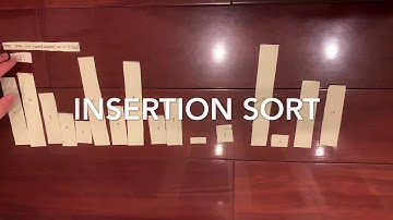 University of Rochester CSC172 spring 2020 insertion sort