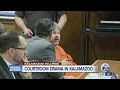 Kalamazoo shooting suspect has courtroom outburst