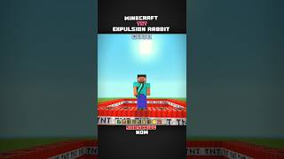 MINECRAFT TNT RABBIT EXPULSION 💥🤯 IN #minecraft #editz #minecraftshorts #youtubeshorts #ytshorts
