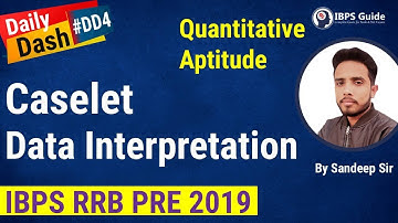 Caselet DI (Data Interpretation) | Daily Dash #4 | Crack IBPS RRB Pre By Sandeep Ji