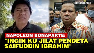 Napoleon Ngebet Ingin Temui Pendeta Saifuddin Ibrahim di Penjara: Tak Dianiaya, Paling Ku Jilat