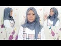 Cara Memakai Hijab Panjang