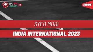 Syed Modi India International 2023 | Day 3 | Court 4 | Round of 16