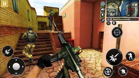 Real Commando Fps Shooting Android Gameplay - Part 1!!@xnelrofgaming