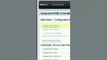 Setting Up a RAID Virtual Disk in UEFI Mode #homecomputers