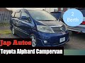 Toyota Alphard 2 Berth Campervan with Rear Conversion and Electric Coolbox