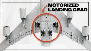 Custom LEGO® Motorized Landing Gear  |  Boeing 747-8  |  Explanation & Prototypes  |  LEGO MOC