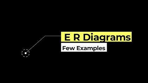 BBA204, CC215 Database Systems: Few Examples of ER Diagram