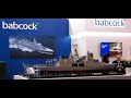 Euronaval 2022 Babcock promotes its Arrowhead 140 multirole and adaptable naval platform frigate