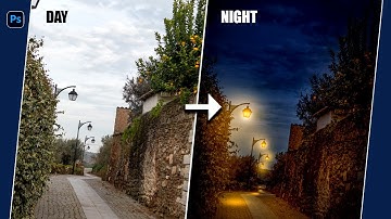 Convert Day Scene to Night Time in Adobe Photoshop