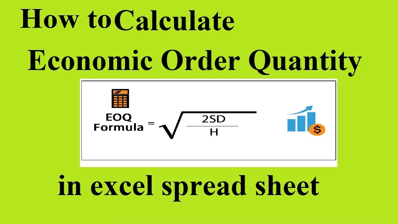 Economic Order Quantity Chart