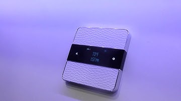 CEDIA 2015: Basalte Sentido keypad controls Lutron, Crestron Lights & temperature