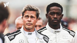 Brad Pitt's Race Car Adventure: the Intense Filming of the Formula 1 Movie at the British Grand Prix