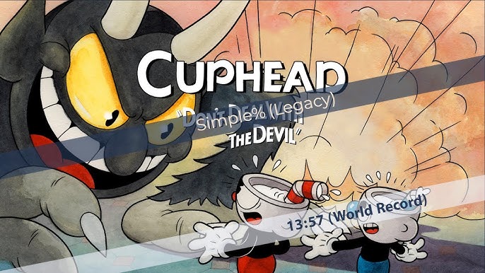 World Record] Cuphead - Any% (Regular) in 24:16 