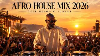 Afro House 2026 Mix | Deep Melodic Set 🎧 | Black Coffee Style ☕ DJ Triball Sunset Mix Vol. 20