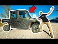 I Bought a BRAND NEW 2021 OFF-ROAD 4x4 UTV for the BACKYARD FARM!!! (HEAT, A/C, and MORE!)