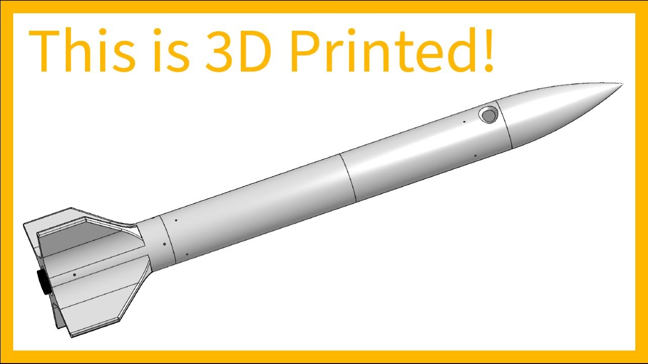 Launching a 3D Printed Rocket