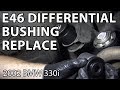 BMW E46 Subframe Bushing Replacement DIY