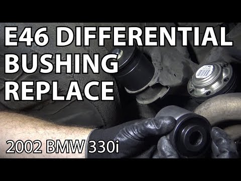 BMW E46 Subframe Bushing Replacement DIY