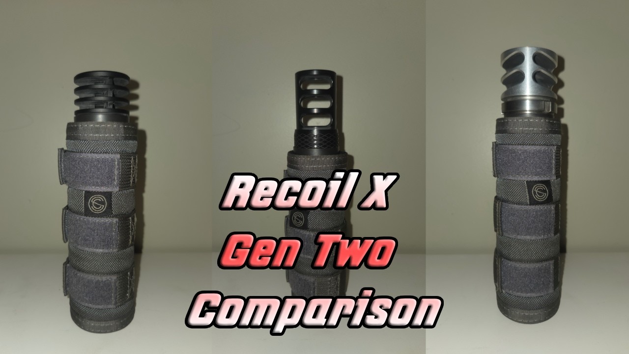 Recoil X Gen 2 — это потрясающе! Дульный тормоз действительно работает!