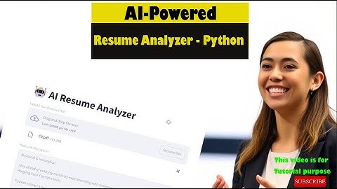 AI-Powered Resume Analyzer -Python #coding #code #programming