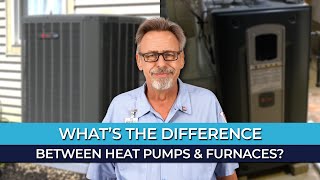 What's the difference between a heat pump and a furnace?