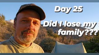 Day 25 Of my PCT Thru hike. Did lose my trail family? @Aintfinished