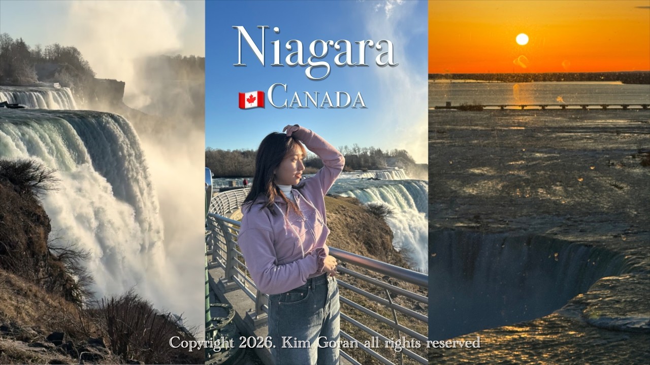 내 인생 가장 황홀했던 일출, 나이아가라 폭포를 보러 캐나다로 향하다🇨🇦
