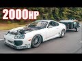 2000HP Billet 2JZ Supra and 2020 MKV Supra 1000 Mile Road Trip - Pushing the Limits of the Supra!