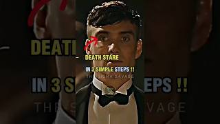 How to DEATH STARE like Thomas Shelby Sigma Rule 😈🔥 #shorts #motivation #quotes #attitude screenshot 3