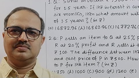 Miscellaneous Word Problems For IBPS PO PRE 2019 # Amarsir