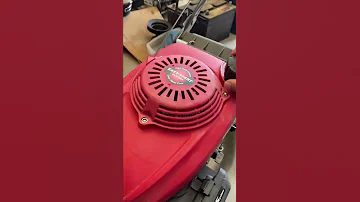 Honda Mower Crazy RPM Fix Simple 
