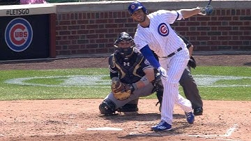 SD@CHC: Bryant strikes out in second career at-bat