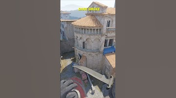 Dark Smoke From Banana To Cover The Site Inferno CS2 #shorts