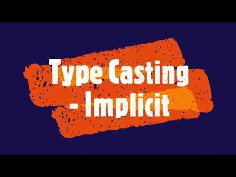 PYTHON - Type Casting - Implicit - YouTube