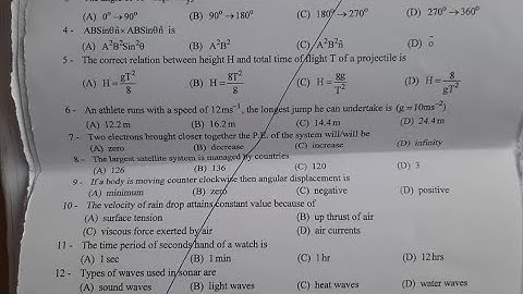 Today 11th Physics Paper Gujranwala Board group 1#11th #physics #group1 #bisegujranwala #mcqs #today
