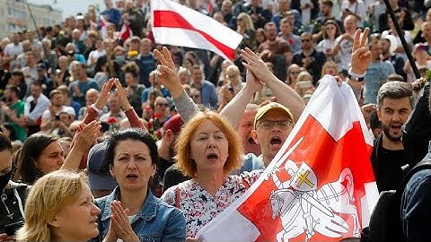 Lukashenko calls Putin as demonstrators gather once again in Belarus