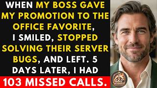 Boss Gave My Promotion To Workplace Favorite—I Quit & Stopped Fixing The System | 103 Missed Calls