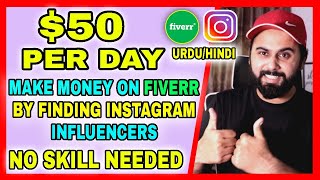 How to Make Money on Fiverr by Finding Instagram Influencers, Ways to Make Money on Fiverr