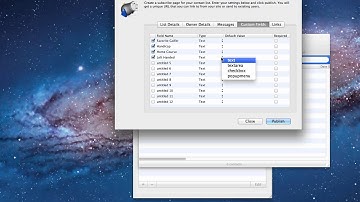 MailShoot - Embedding A Signup Form In RapidWeaver