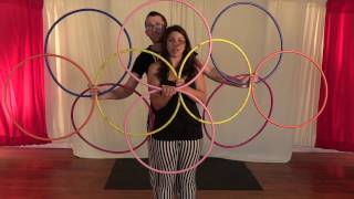 The DecaFly - 10 Hoop Partner Mandala: FireDrums 2017