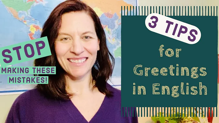 How to say HELLO and RESPOND to greetings in American English