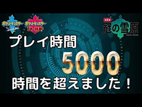 冠の雪原 プレイ時間が5000時間を超えました ポケモン剣盾 Pokemon Sword Shield Youtube