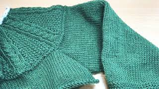 丸ヨークのセーター~ 冬物バージョンNO，3