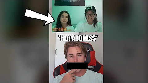 TELLING PEOPLE THEIR NAME AND ADDRESS ON OMEGLE