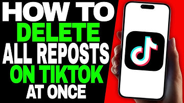 How To Delete All Reposts on TikTok At Once - 2024 (Easy)
