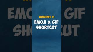 Windows Emoji and Gif Shortcut #shorts screenshot 5
