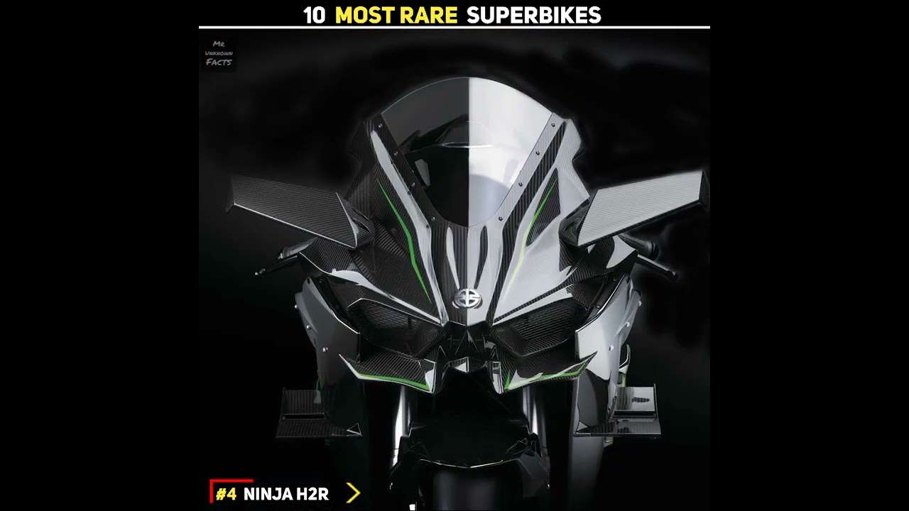 Top 10 Rare Superbikes In World 🏍️ || Mr Unknown Facts || #shorts