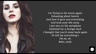 Heroin - Lana Del Rey (Lyrics) Resimi