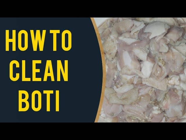 முறையாக போட்டி சுத்தம் செய்யும் முறை | Goat Intestine Cleaning | How to clean Goat Intestine | clara